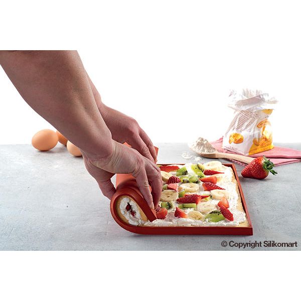 Tapis Roulade en Silicone 325 X 325 X H 10mm    - SilikoMart - Moule à gâteaux -  - La Guilde Culinaire