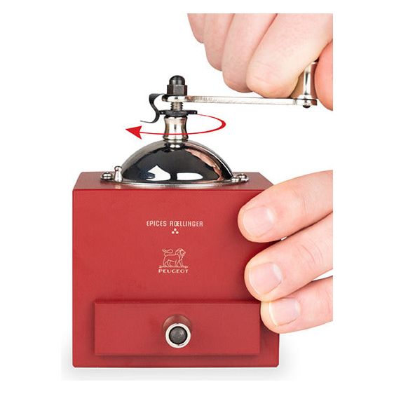Moulin à poivre d'Olivier Rœllinger Peugeot (Rouge)    - Peugeot - Moulin à poivre -  - La Guilde Culinaire