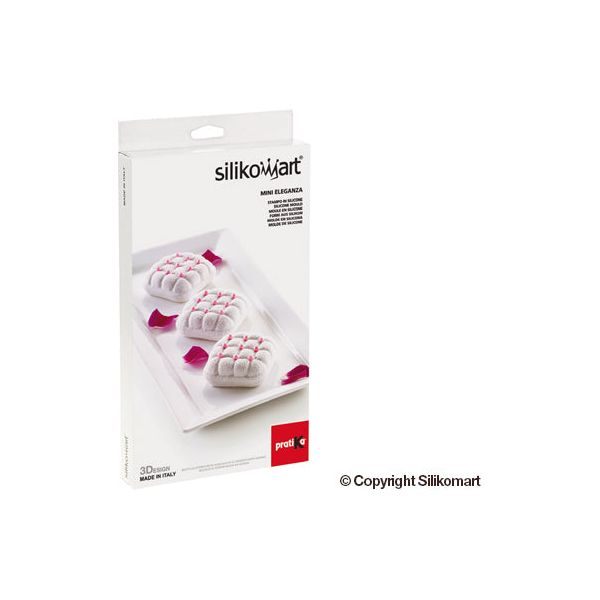 Moule silicone Mini ELEGANZA !    - SilikoMart - Moule à gâteaux -  - La Guilde Culinaire