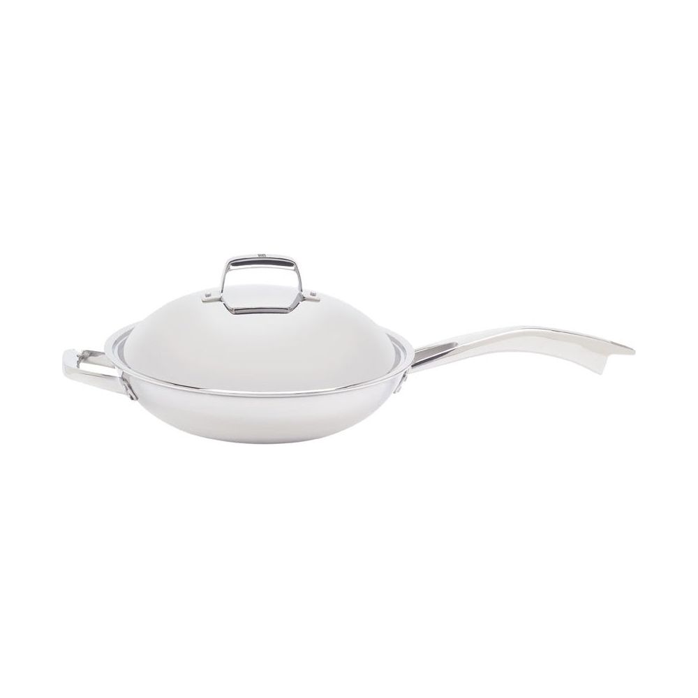 Truclad Wok 13" avec couvercle    - Zwilling - Wok -  - La Guilde Culinaire