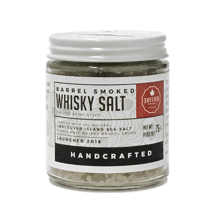 Sel de mer fumé au Whisky 75gr - VANCOUVER ISLAND SEA SALT    - VANCOUVER ISLAND SEA SALT - Sel -  - La Guilde Culinaire