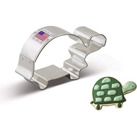 Emporte-pièce Tortue Mignonne 3 1/4"    - Ann Clark Cookie Cutters - Emporte-pièce -  - La Guilde Culinaire