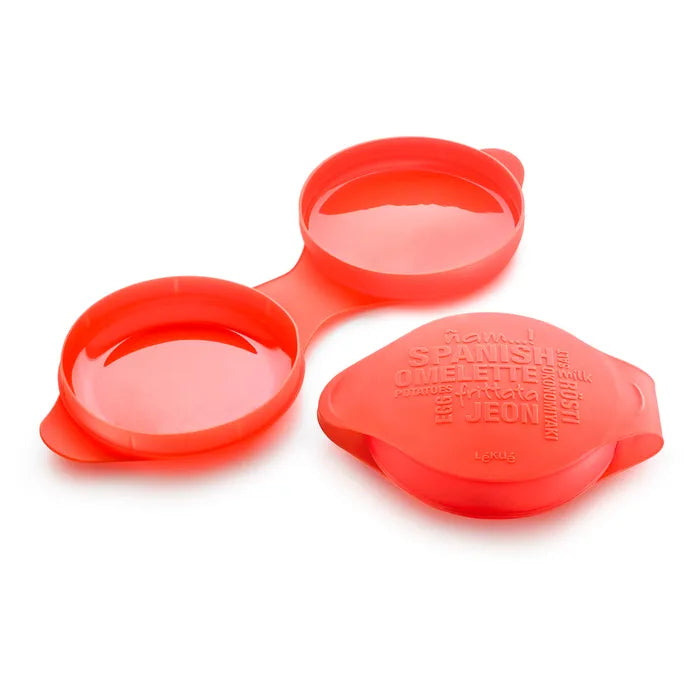 Moule à omelette Espagnol en silicone (Rouge) * - Lékué - Cuiseur à oeufs - - La Guilde Culinaire