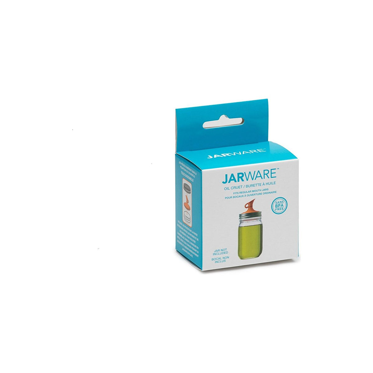 Couvercle verseur d'huile pour pots Mason    - Jarware - Pot masson -  - La Guilde Culinaire