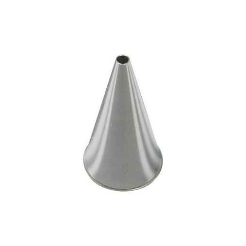 Douille simple en inox de 2.4mm #4    - SG - Douille et poche -  - La Guilde Culinaire