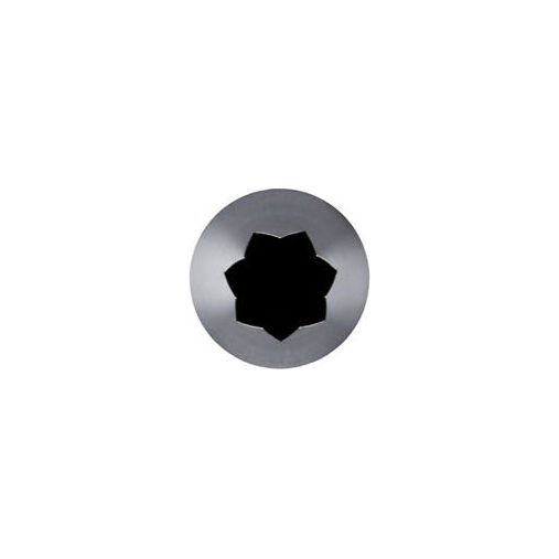 Douille étoilée ouverte 13 mm #826    - SG - Douille et poche -  - La Guilde Culinaire