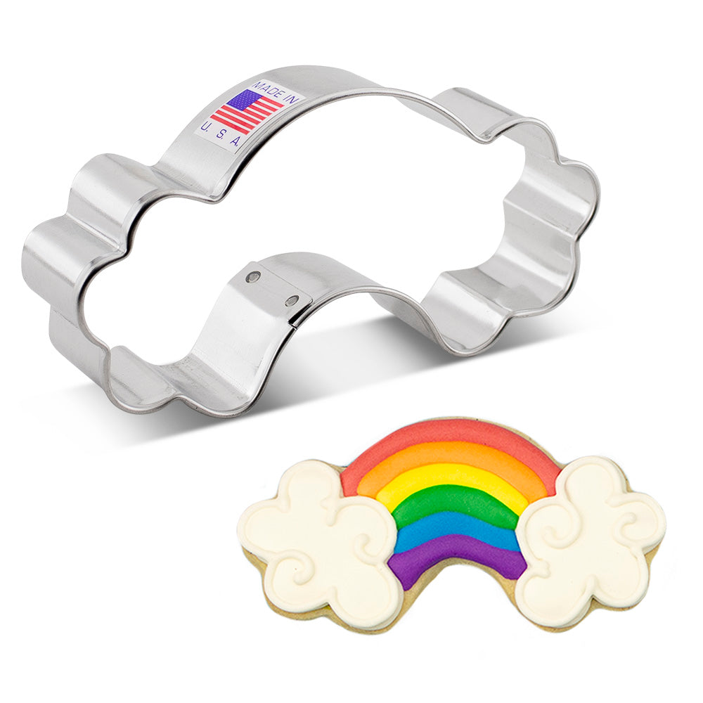 Emporte-pièce Arc-en-ciel 4"    - Ann Clark Cookie Cutters - Emporte-pièce -  - La Guilde Culinaire