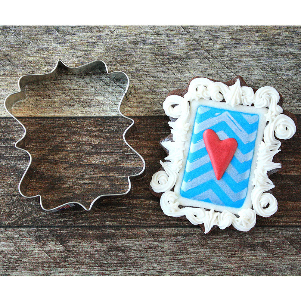 Emporte-pièce Plaque carrée 3 3/8"x 4"    - Ann Clark Cookie Cutters - Emporte-pièce -  - La Guilde Culinaire