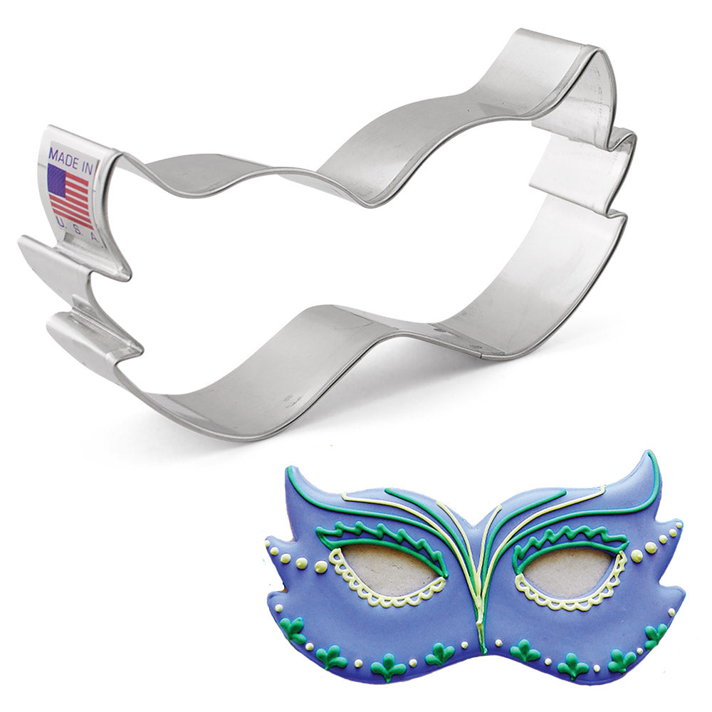 Emporte-pièce Masque 2 1/4"x 4 1/2"    - Ann Clark Cookie Cutters - Emporte-pièce -  - La Guilde Culinaire