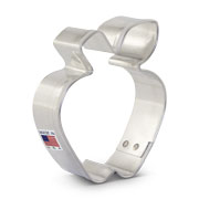 Emporte-pièce Petite Pomme 2 1/8" x 1 3/4"    - Ann Clark Cookie Cutters - Emporte-pièce -  - La Guilde Culinaire