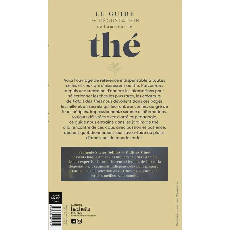Le guide de dégustation de l'amateur de thé    - Hachette Ed. - Livre d'alcool et boisson -  - La Guilde Culinaire