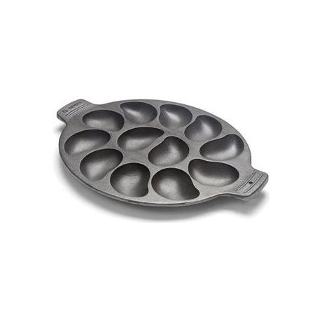 Poêlon pour griller des Huîtres    - Outset - Poêle -  - La Guilde Culinaire