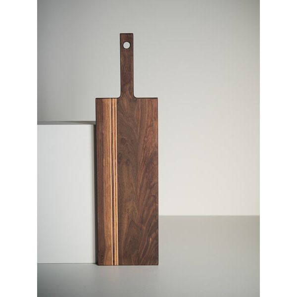 Planche à Poignée ( 22’’ x 6’’ x 0,75’’ ) Noyer   - Arbol - Plateau de service - PL-040N - La Guilde Culinaire