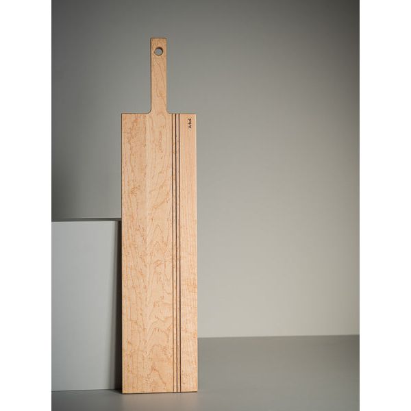 Planche à Poignée ( 28’’ x 6’’ x 0,75’’ ) Érable - Arbol - Plateau de service - PL-041E - La Guilde Culinaire