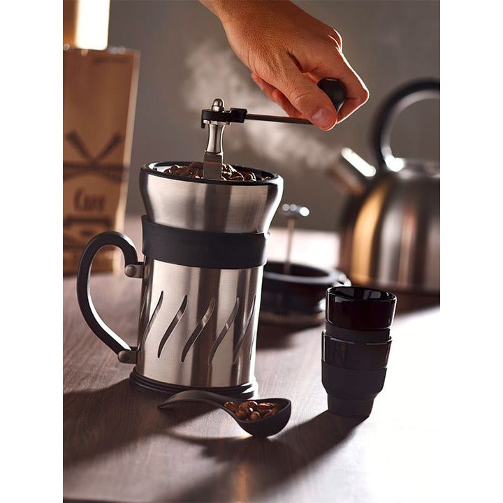 Paris Press - Moulin à café et cafetière à piston 2 en 1    - Peugeot - Cafetière à piston -  - La Guilde Culinaire