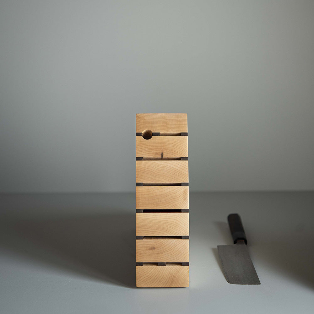 Bloc à couteaux en bois    - Arbol - Bloc à couteaux -  - La Guilde Culinaire