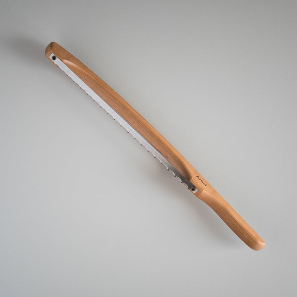 Couteau à pain en cerisier    - Arbol - Couteau à pain -  - La Guilde Culinaire