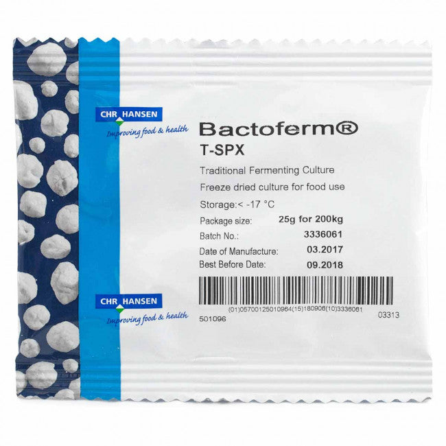 Cultures Bactoferm T-SPX 25g    - Chr. Hansen - Produit moléculaire -  - La Guilde Culinaire