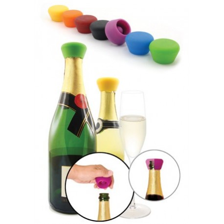 Bouchon À Champagne En Silicone    - Pulltex - Bouchon à vin et champagne -  - La Guilde Culinaire