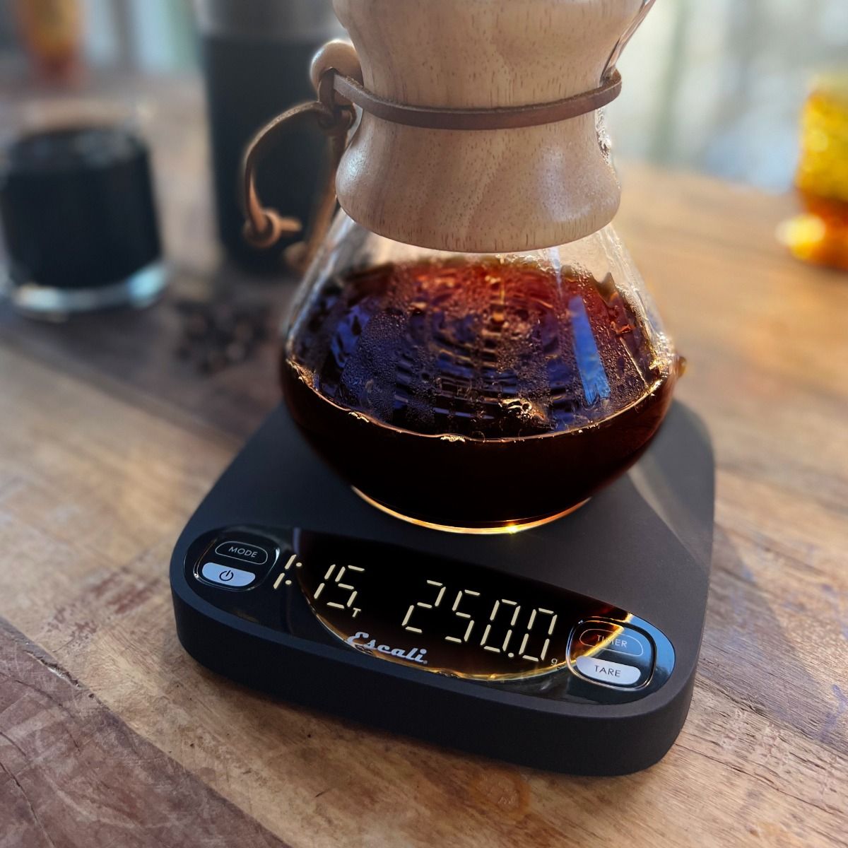 Balance à café numérique Versi avec minuterie    - Escali - Balance -  - La Guilde Culinaire