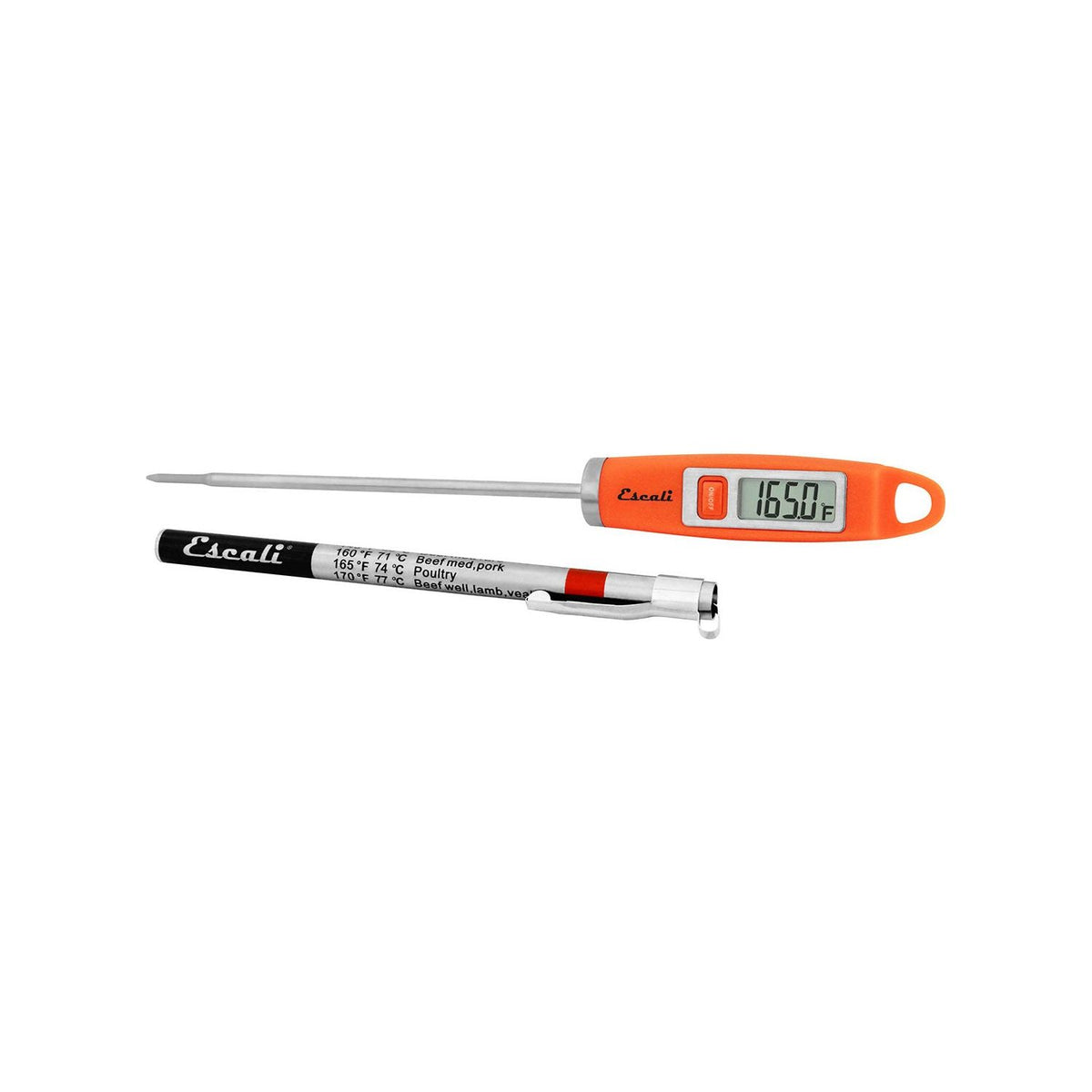Thermomètre digital Gourmet Orange   - Escali - Thermomètre de cuisine - DH1-O - La Guilde Culinaire
