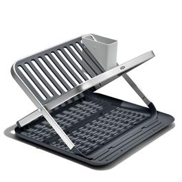 Égouttoir à vaisselle pliable en aluminium    - OXO - Egouttoir à vaisselle -  - La Guilde Culinaire