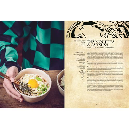 Gastrono GEEK - Anime !    - Hachette Ed. - Livre de cuisine -  - La Guilde Culinaire