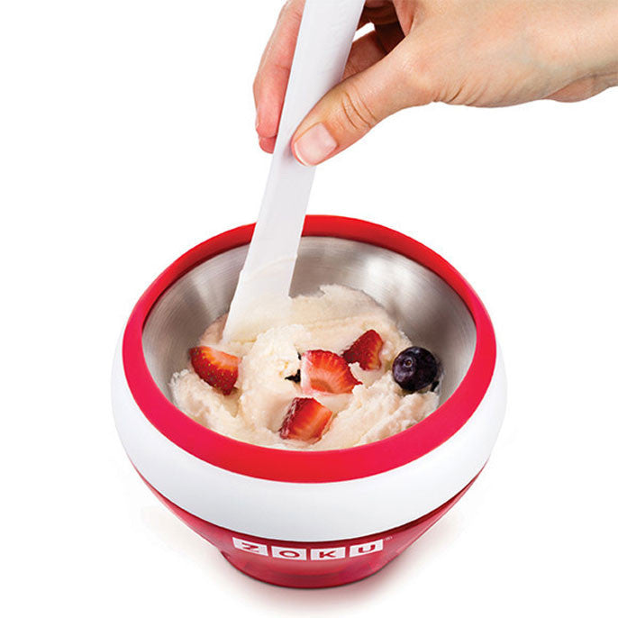 Appareil à crème glacée Rouge   - Zoku - Appareil à glace et crème glacée - ZK120RD - La Guilde Culinaire