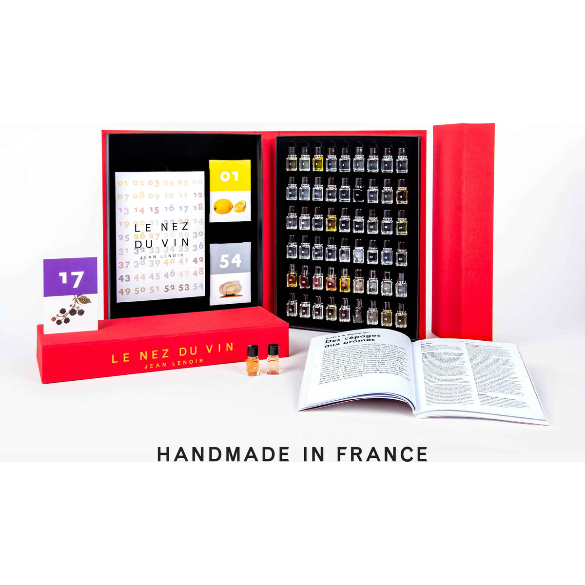 Le Grand Coffret - 54 Arômes    - Le Nez du Vin - Livre d'alcool et boisson -  - La Guilde Culinaire