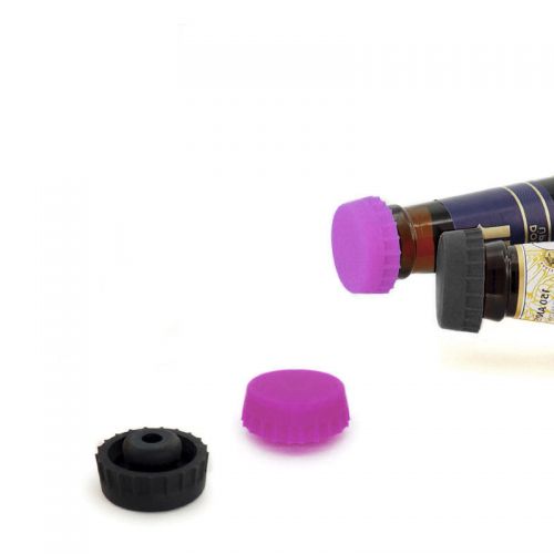 Bouchon à Bière en silicone - 2 pièces !    - Pulltex - Bouchon à vin et champagne -  - La Guilde Culinaire