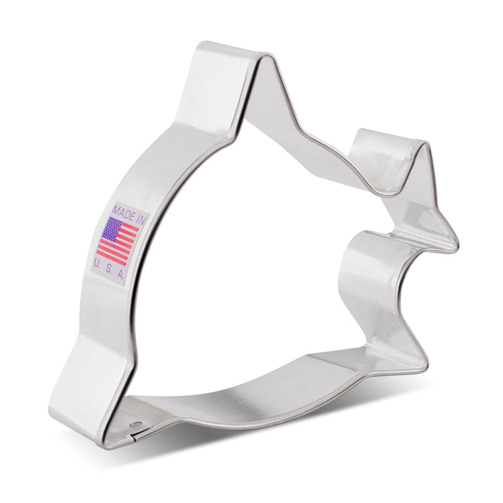 Emporte-pièce petit requin face avant 3.5" x 3.25"    - Ann Clark Cookie Cutters - Emporte-pièce -  - La Guilde Culinaire