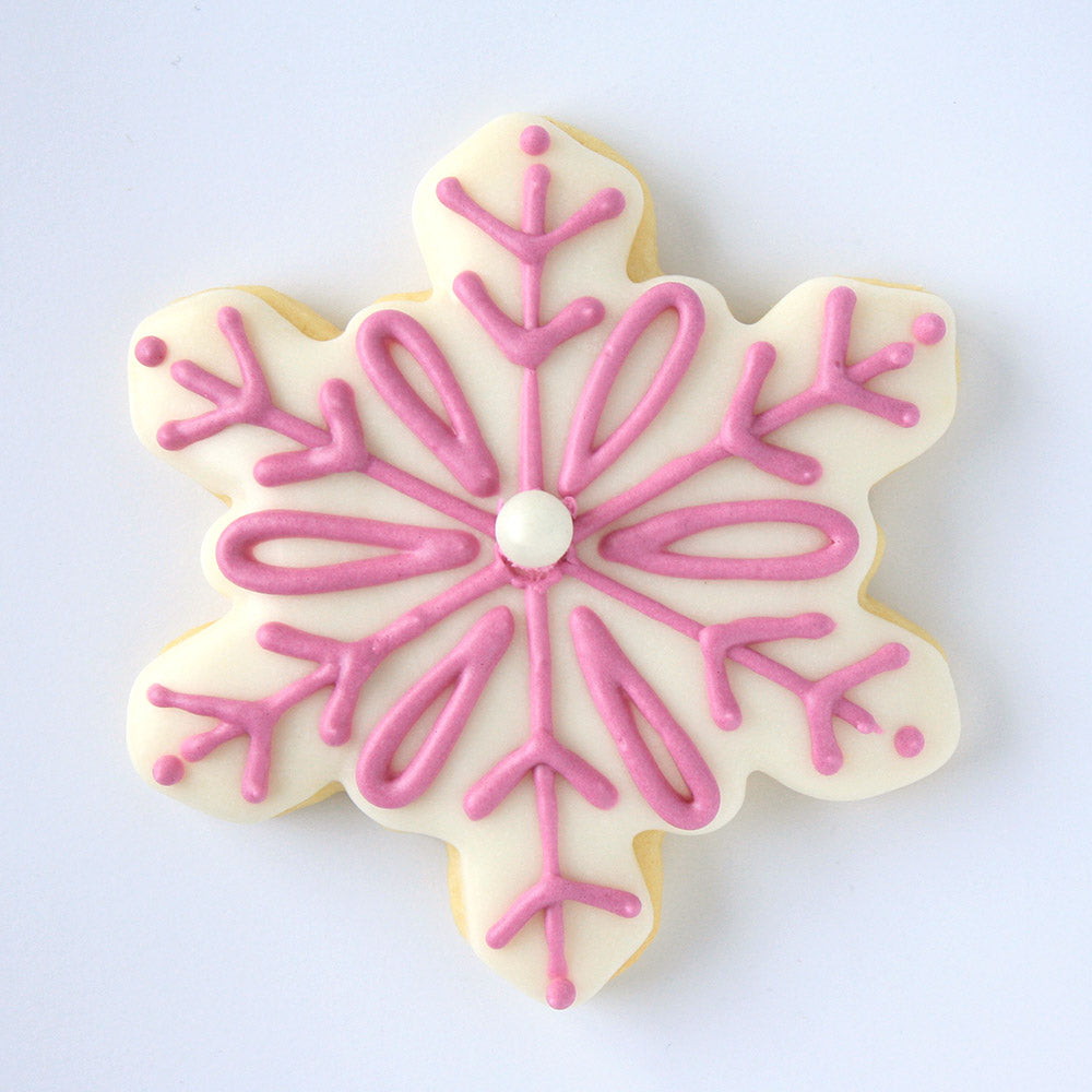 Emporte-pièce flocon de neige géométrique 4" x 3.3"    - Ann Clark Cookie Cutters - Emporte-pièce -  - La Guilde Culinaire