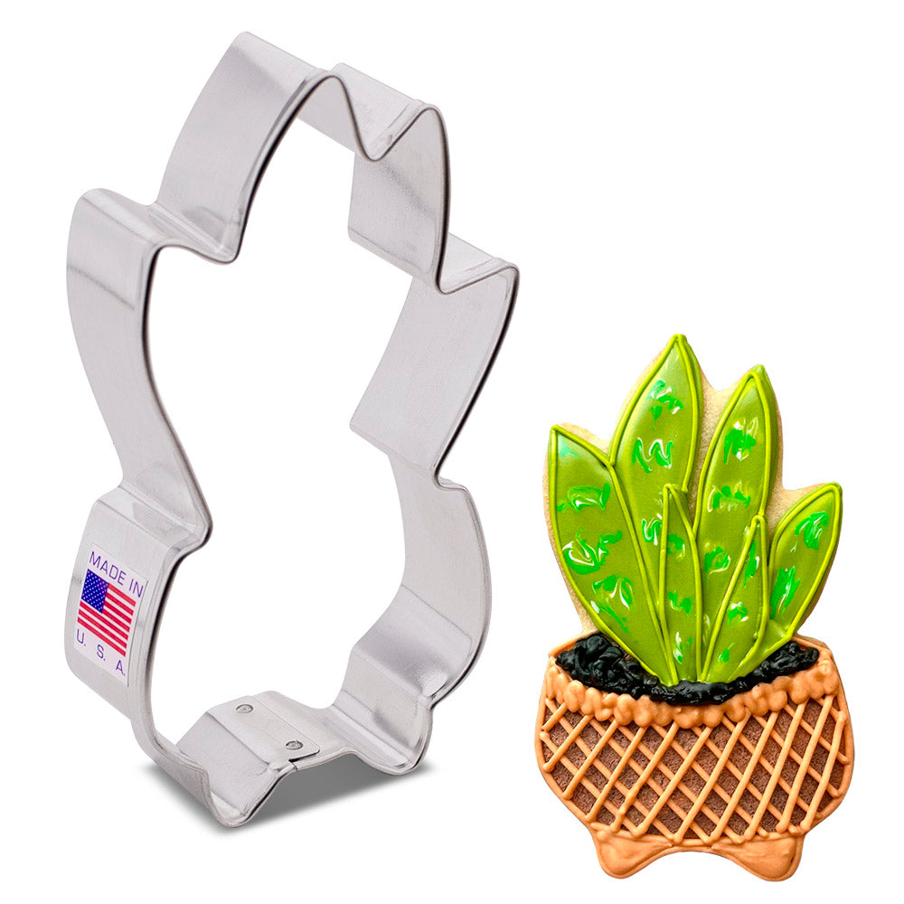 Emporte-pièce plantes d'intérieur tropicales, 4"    - Ann Clark Cookie Cutters - Emporte-pièce -  - La Guilde Culinaire
