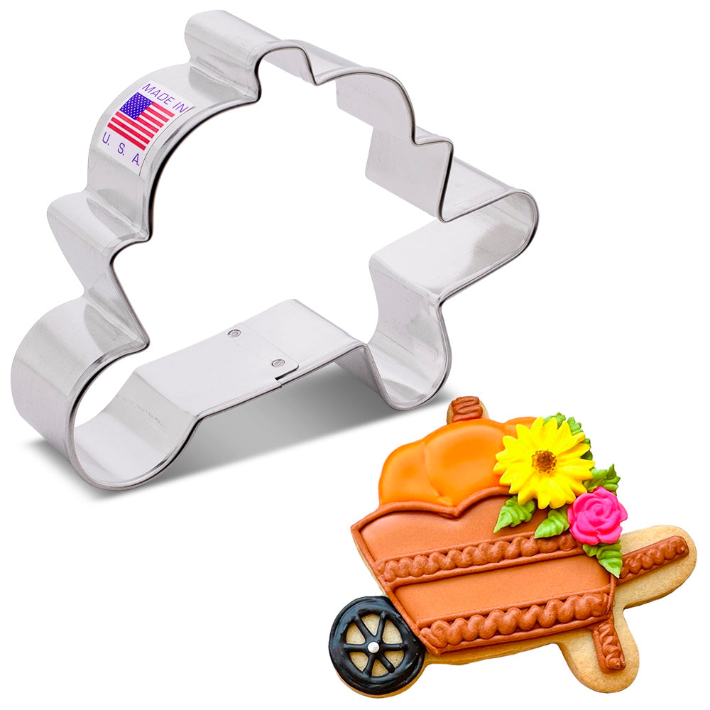 Emporte-pièce moisson de citrouille 4" x 3"    - Ann Clark Cookie Cutters - Emporte-pièce -  - La Guilde Culinaire