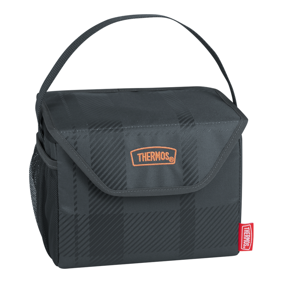 Refroidisseur 6 canettes - Gris Charbon    - Thermos - Sac à lunch -  - La Guilde Culinaire