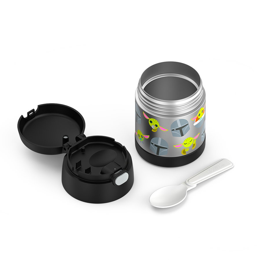 Contenant alimentaire Funtainer en acier inoxydable 10oz - Le Mandalorien    - Thermos - Contenant pour aliment -  - La Guilde Culinaire