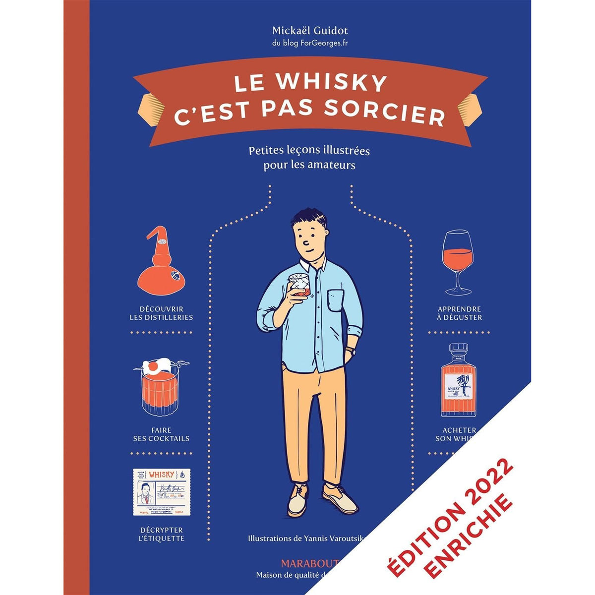 Le Whisky C'est Pas Sorcier N.E    - Marabout - Livre d'alcool et boisson -  - La Guilde Culinaire