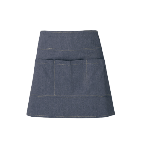 Tablier de service Wasabi Denim * - Clement Design - Tablier service - WASABI DENIM TU - La Guilde Culinaire