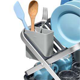 Égouttoir à vaisselle pliable en aluminium    - OXO - Egouttoir à vaisselle -  - La Guilde Culinaire
