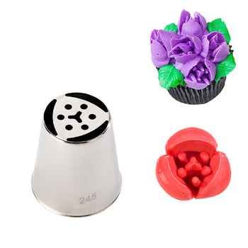 Douille Russe inox Multi-Ouvertures #245    - SG - Douille et poche -  - La Guilde Culinaire