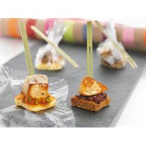 Morceaux de foie gras de canard surgelé    - Rougié - Foie gras -  - La Guilde Culinaire