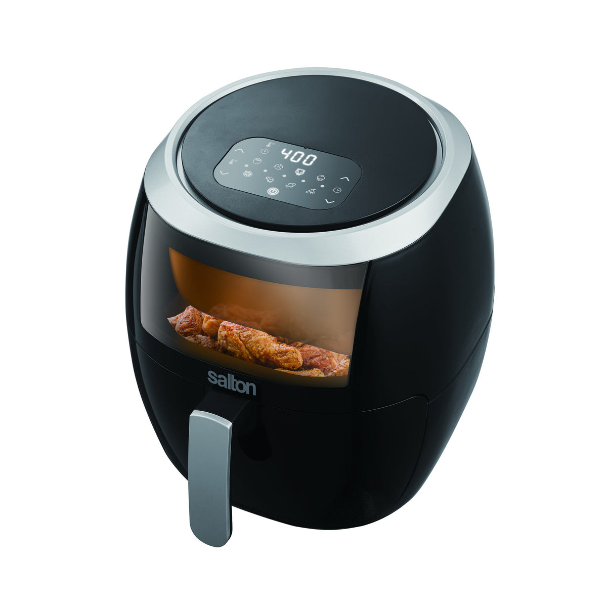Friteuse à air numérique avec fenêtre de visualisation - 8L    - Salton - Air fryer -  - La Guilde Culinaire