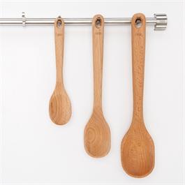 Ensemble de 3 cuillères en bois    - OXO - Cuillère de cuisine -  - La Guilde Culinaire