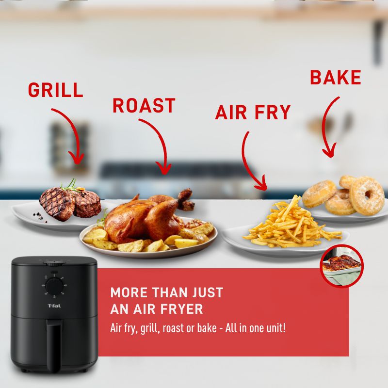 Friteuse à air Easy Fry+ (3.5L) T-fal    - T-fal - Air fryer -  - La Guilde Culinaire